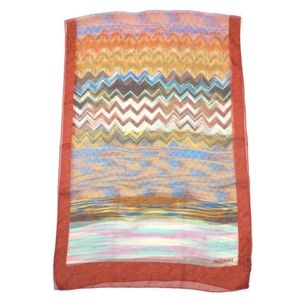 Missoni Chevron Silk Scarf NWT